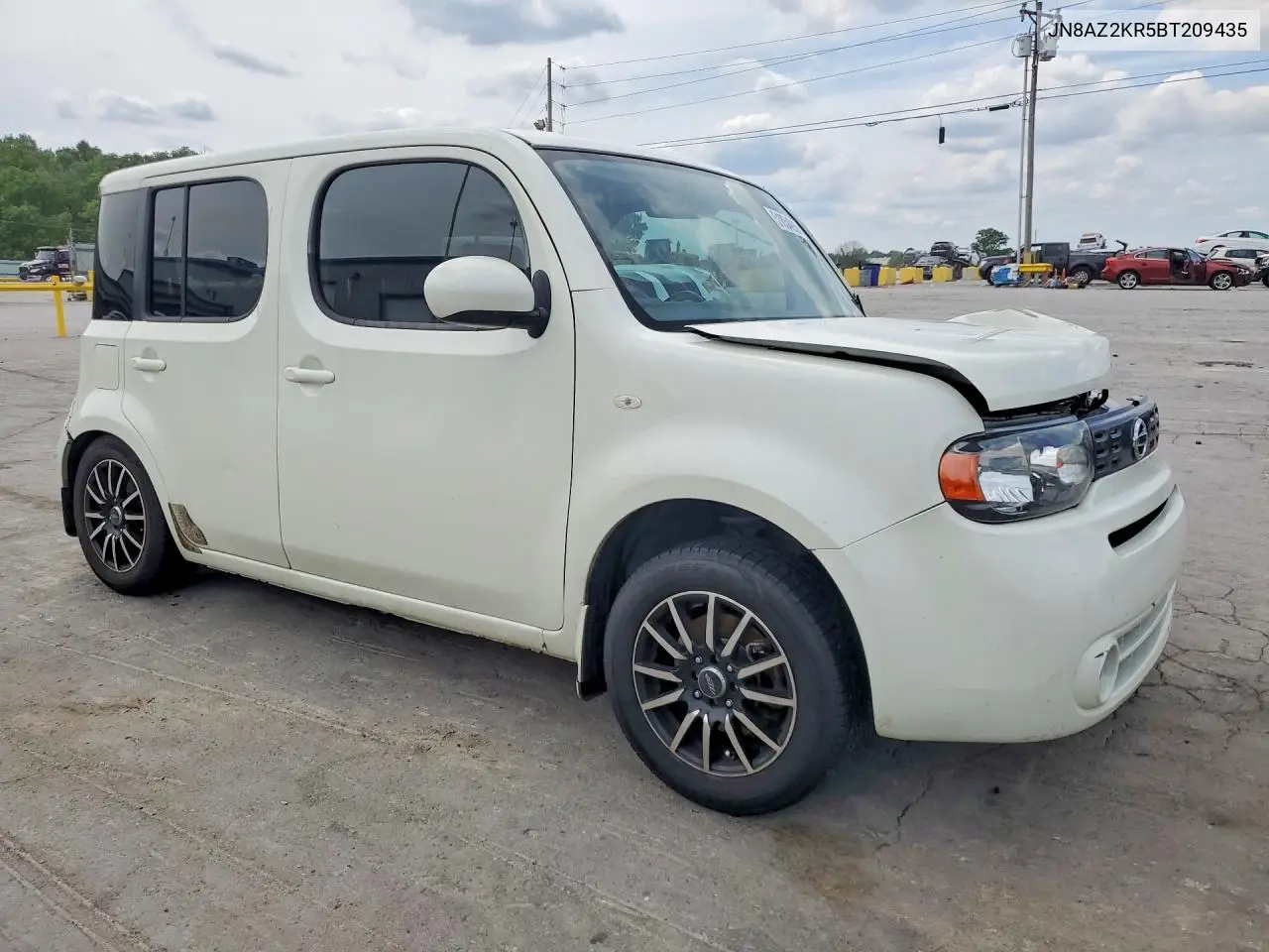 2011 Nissan Cube 1.8 VIN: JN8AZ2KR5BT209435 Lot: 51854986