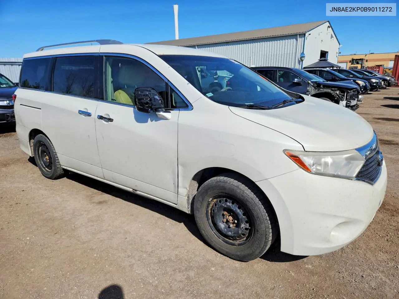 2011 Nissan Quest 3.5 S VIN: JN8AE2KP0B9011272 Lot: 53457006