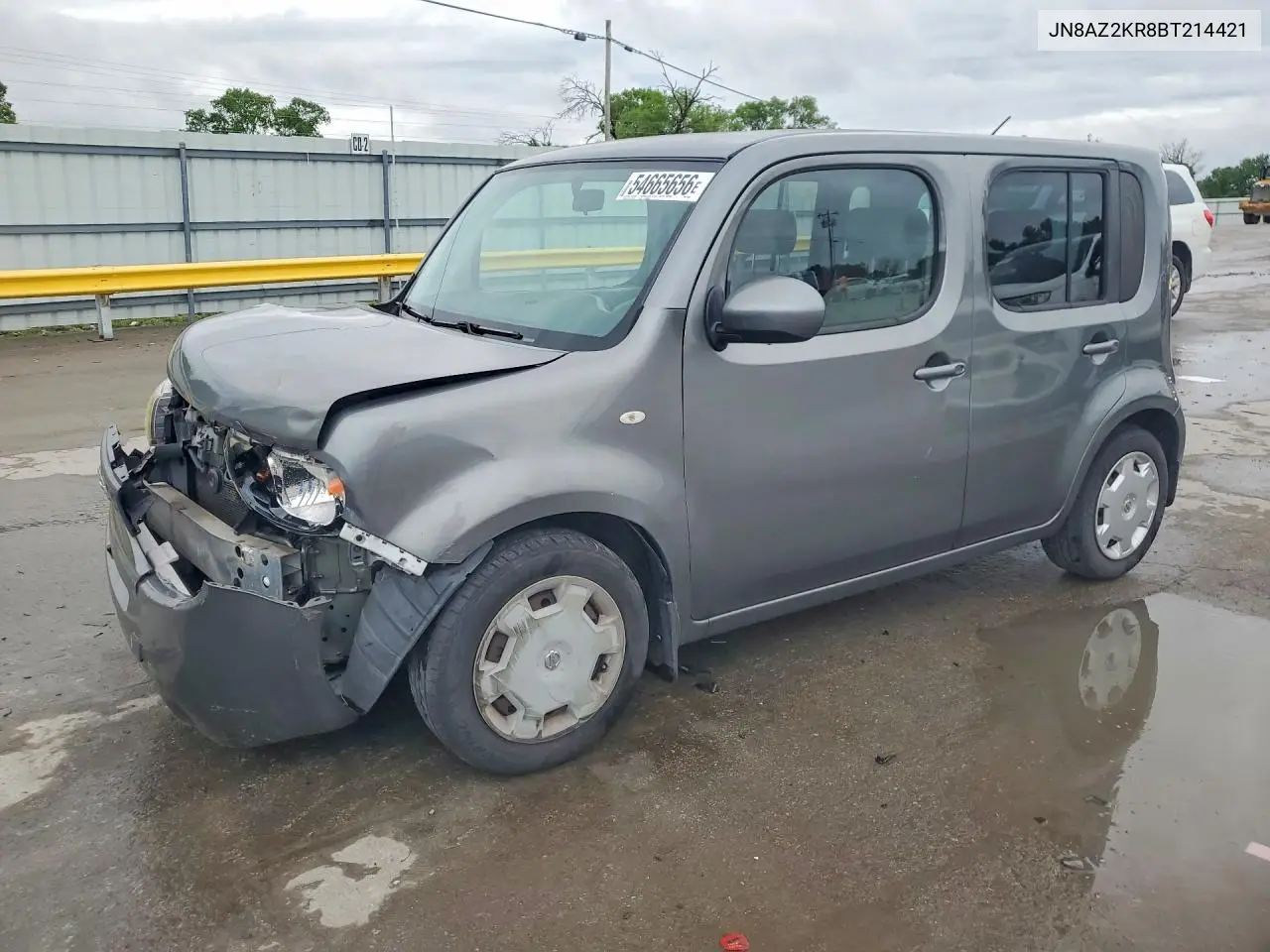 2011 Nissan Cube 1.8 VIN: JN8AZ2KR8BT214421 Lot: 54665656