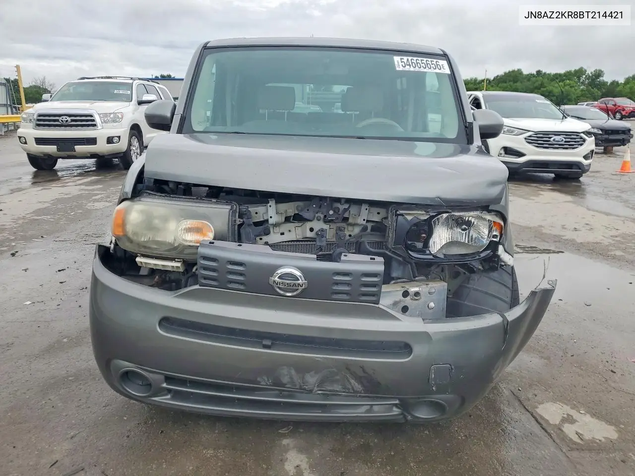 2011 Nissan Cube 1.8 VIN: JN8AZ2KR8BT214421 Lot: 54665656