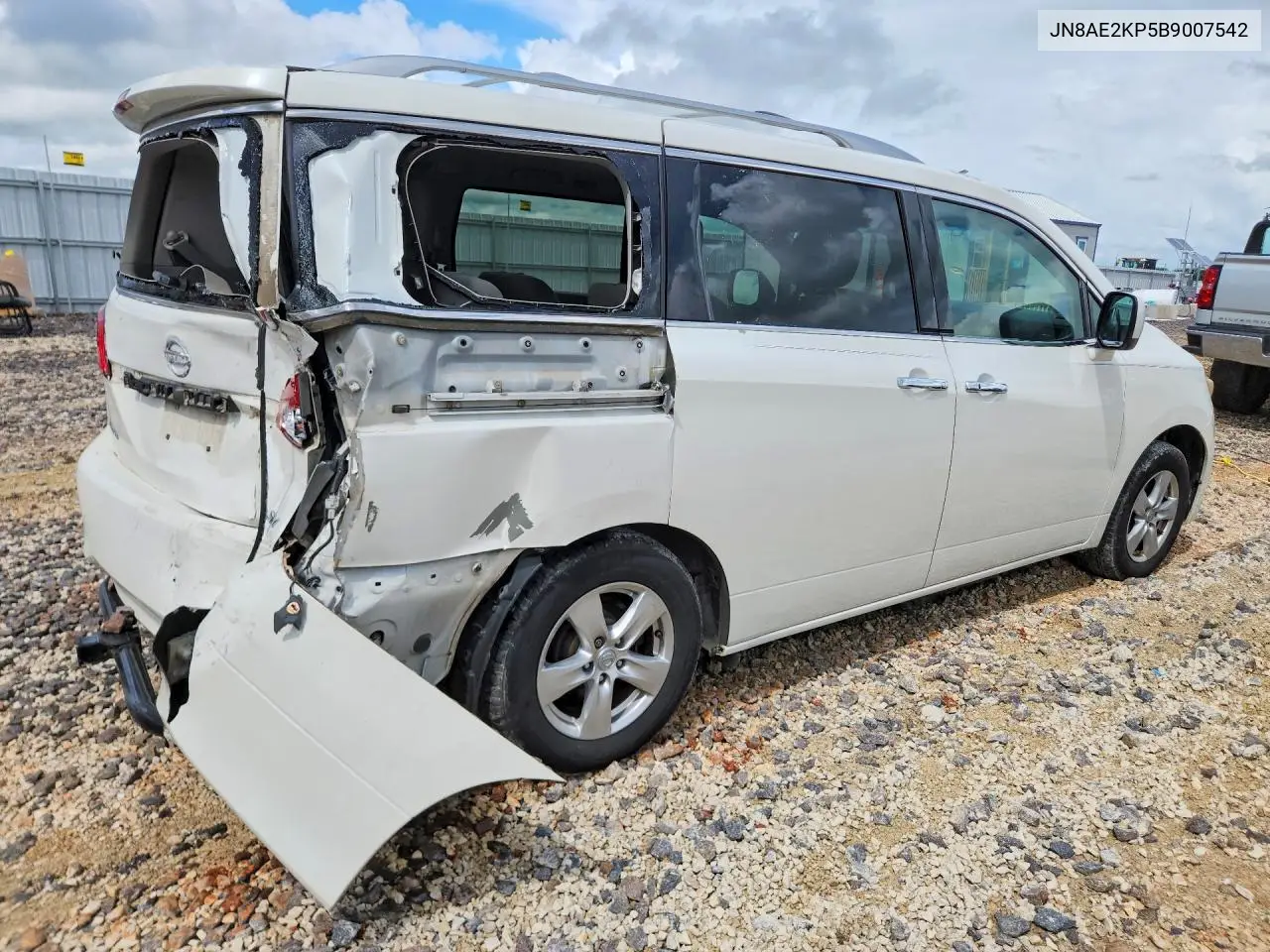 2011 Nissan Quest 3.5 S VIN: JN8AE2KP5B9007542 Lot: 55367956
