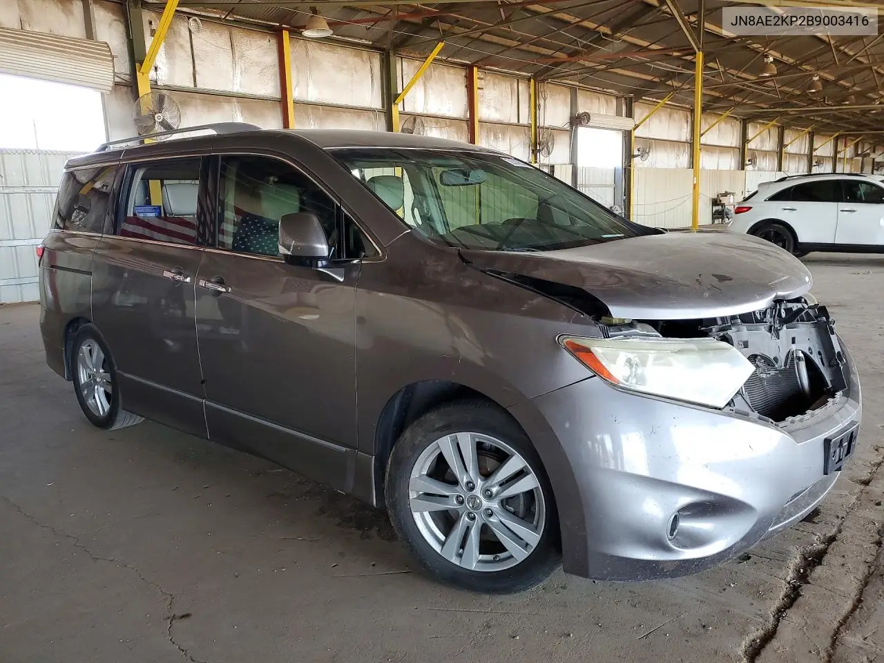 2011 Nissan Quest 3.5 S VIN: JN8AE2KP2B9003416 Lot: 56309036