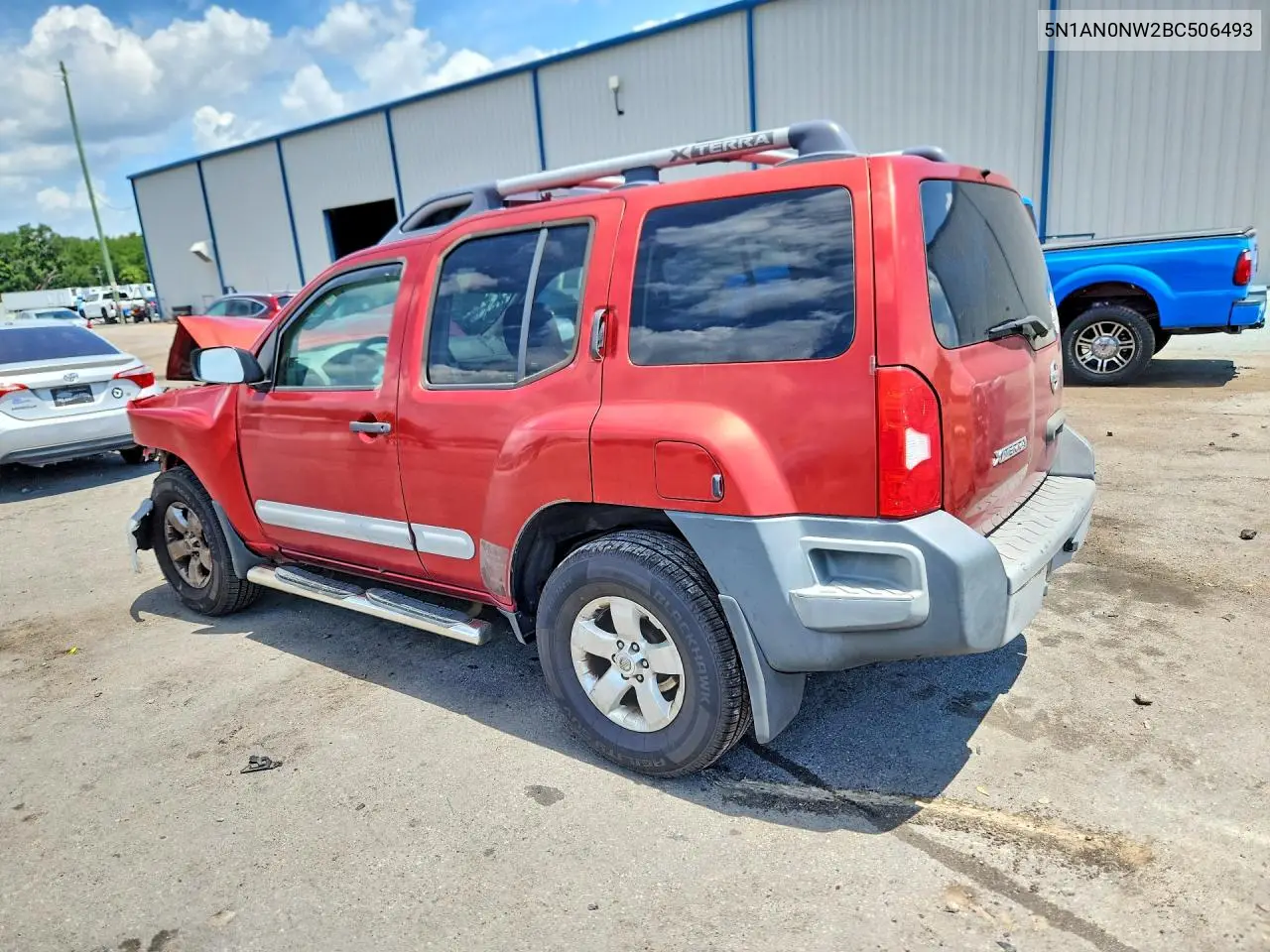 2011 Nissan Xterra X VIN: 5N1AN0NW2BC506493 Lot: 57184386