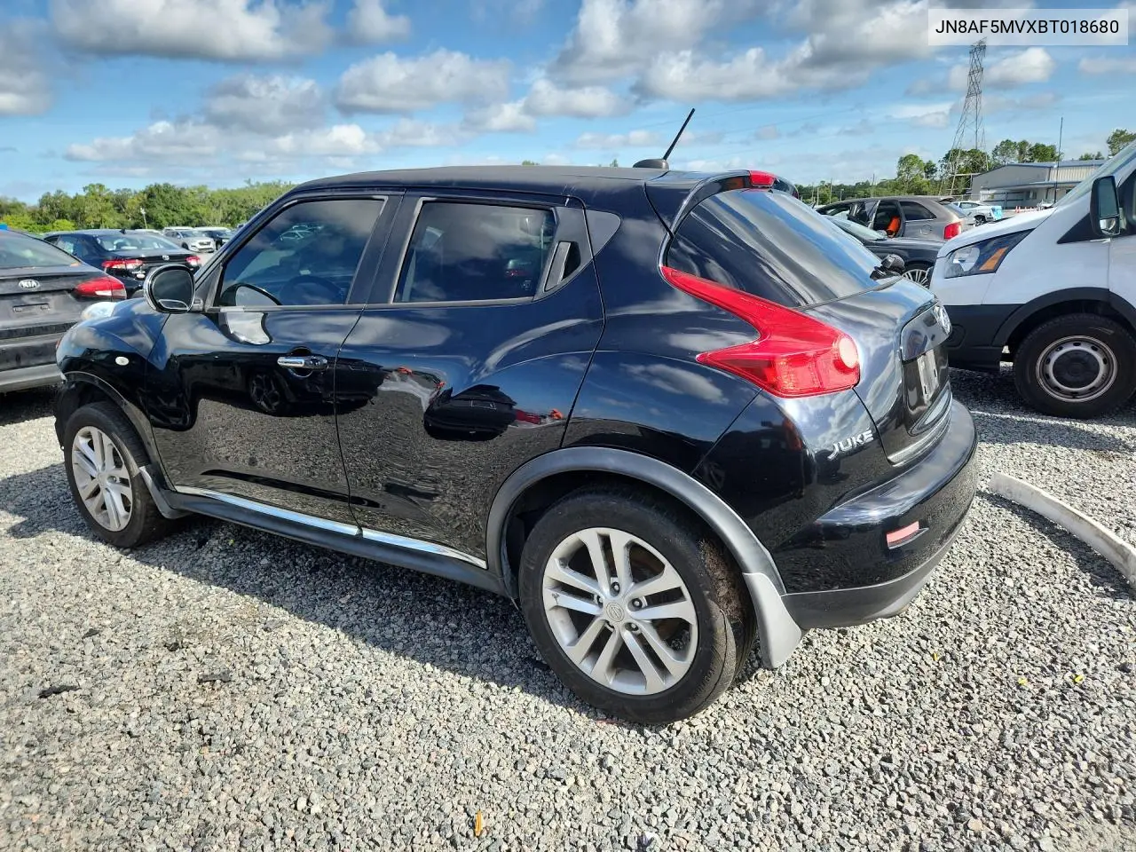 2011 Nissan Juke S VIN: JN8AF5MVXBT018680 Lot: 57301036