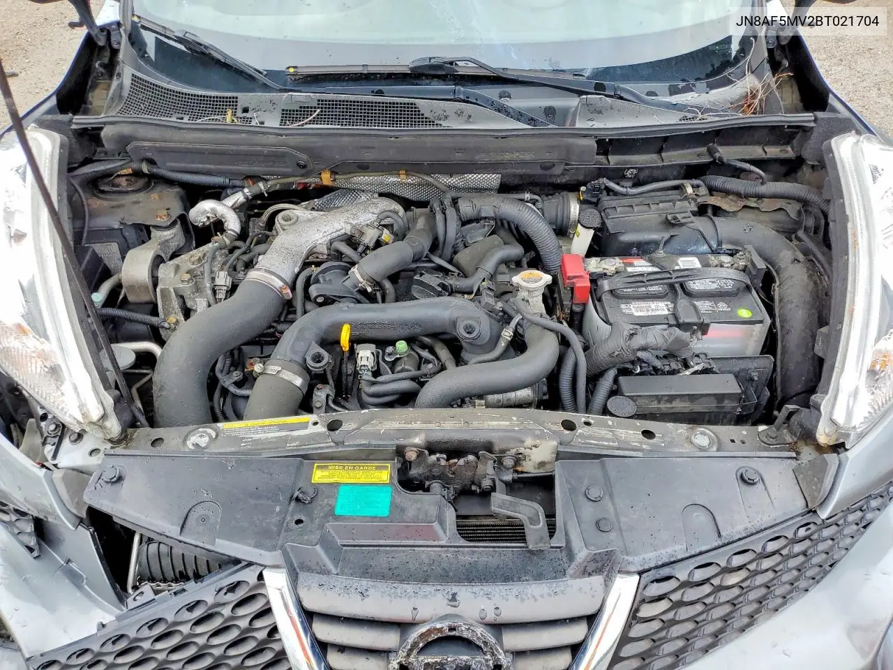 2011 Nissan Juke S VIN: JN8AF5MV2BT021704 Lot: 57584616