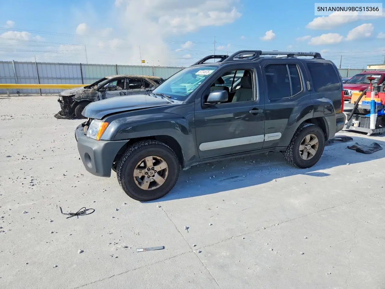 2011 Nissan Xterra X VIN: 5N1AN0NU9BC515366 Lot: 57734676