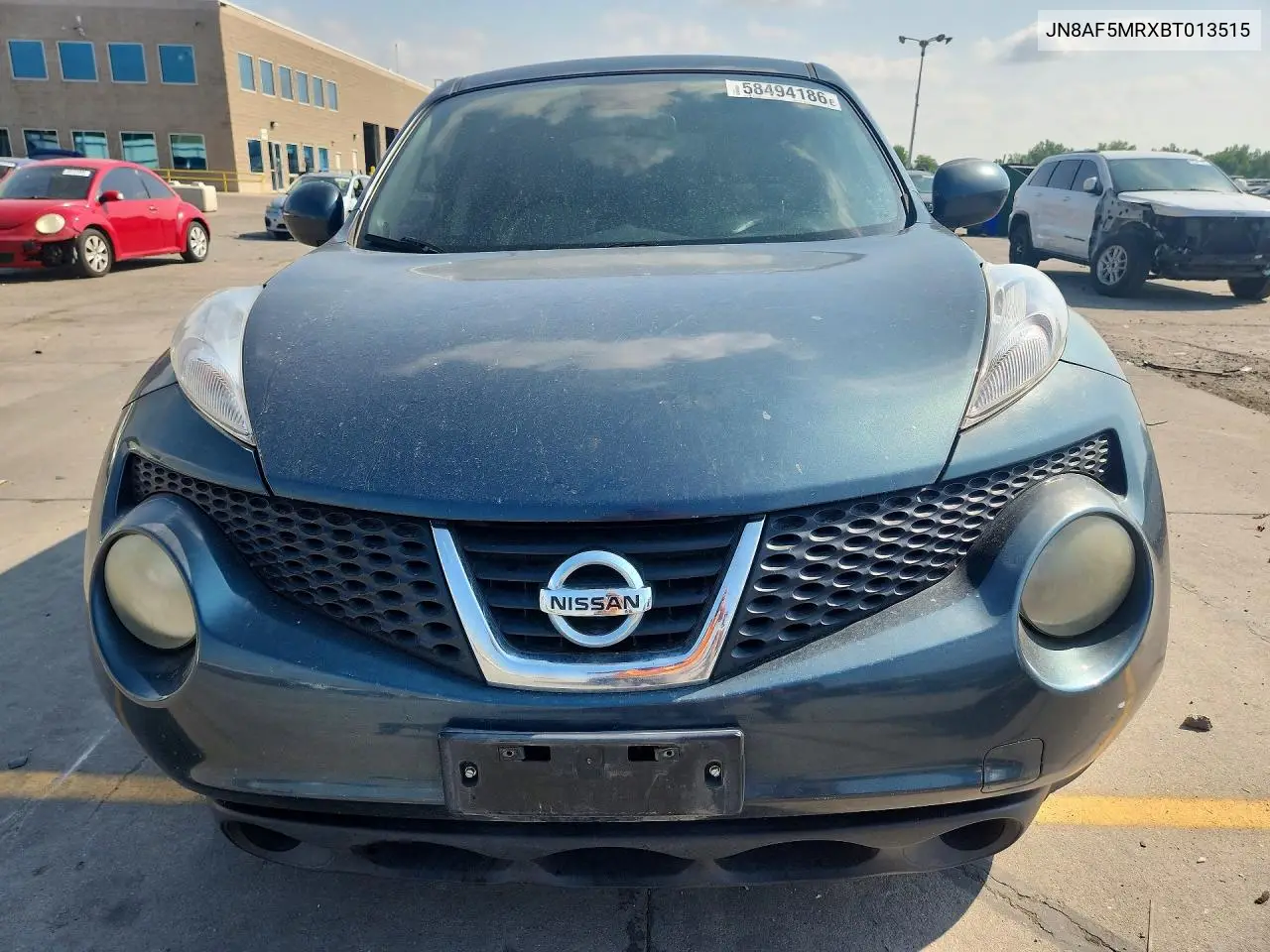 2011 Nissan Juke S/Sv/Sl VIN: JN8AF5MRXBT013515 Lot: 58494186