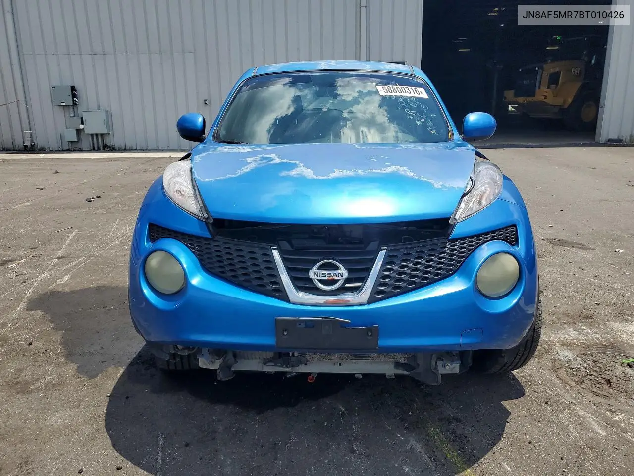 2011 Nissan Juke S VIN: JN8AF5MR7BT010426 Lot: 58800316