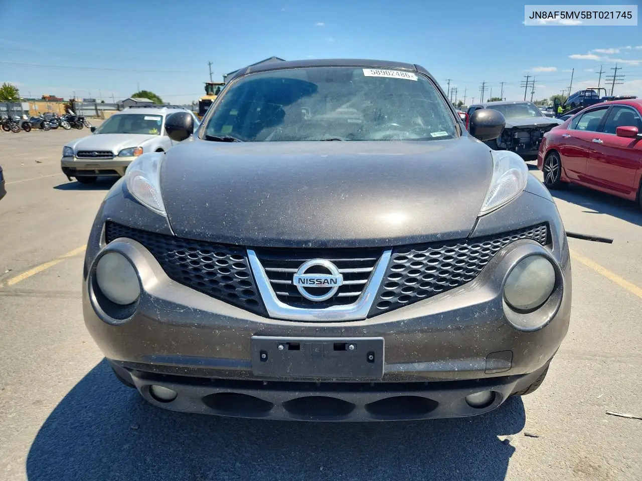 2011 Nissan Juke S VIN: JN8AF5MV5BT021745 Lot: 58902486