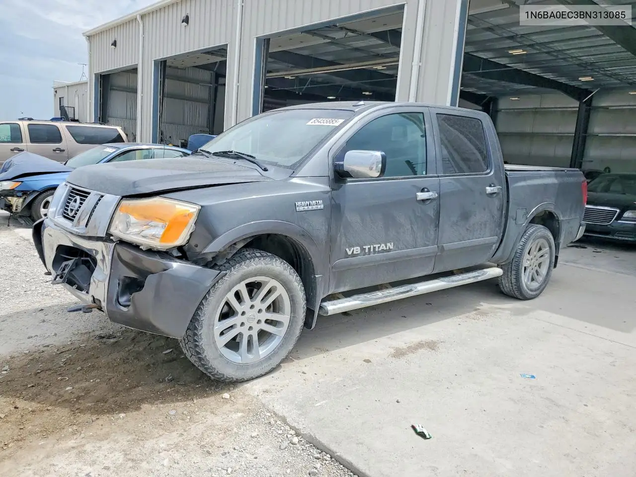 2011 Nissan Titan Sv VIN: 1N6BA0EC3BN313085 Lot: 85455885