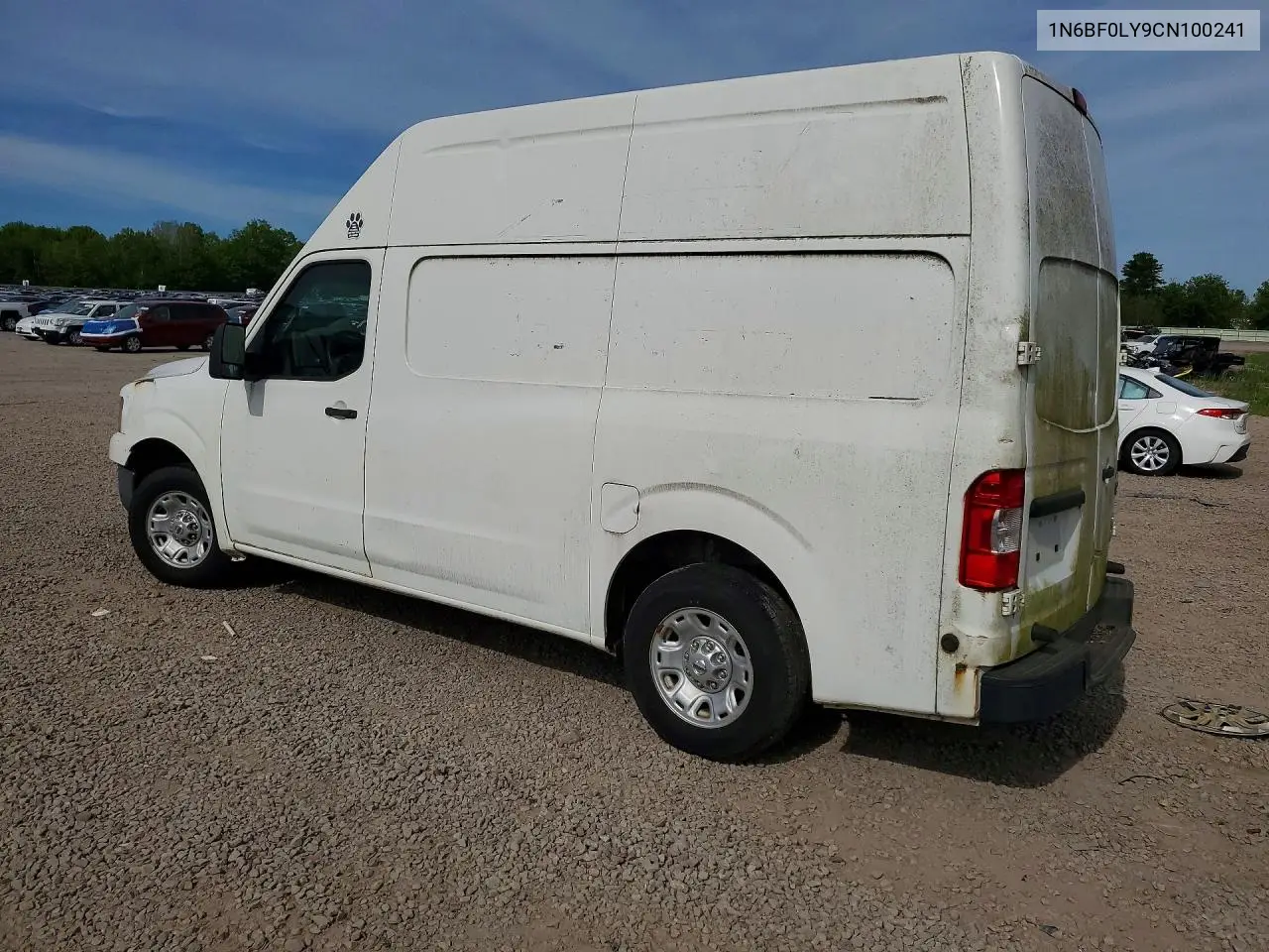 2012 Nissan Nv 2500 VIN: 1N6BF0LY9CN100241 Lot: 54954706