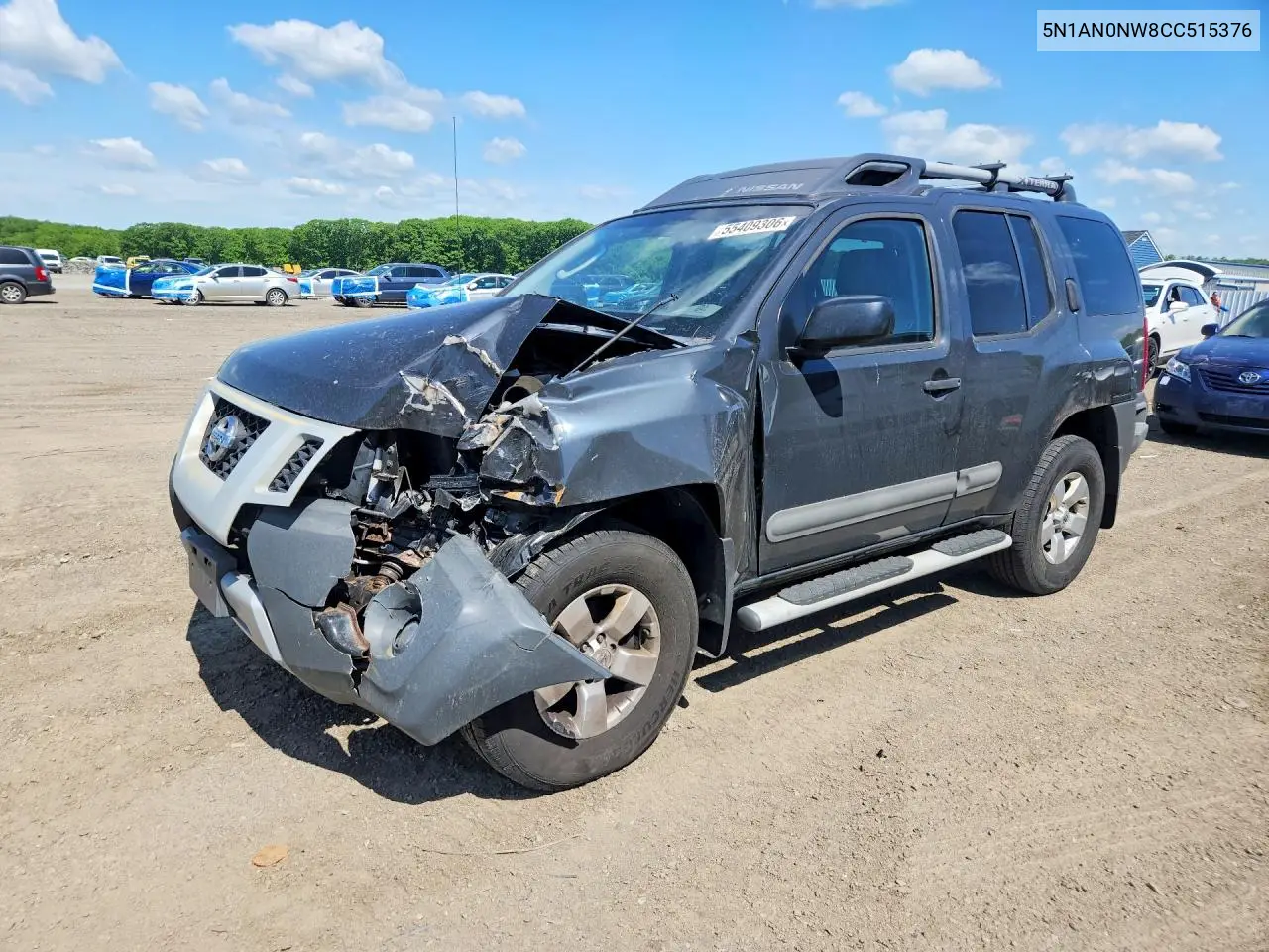 2012 Nissan Xterra X VIN: 5N1AN0NW8CC515376 Lot: 55409306