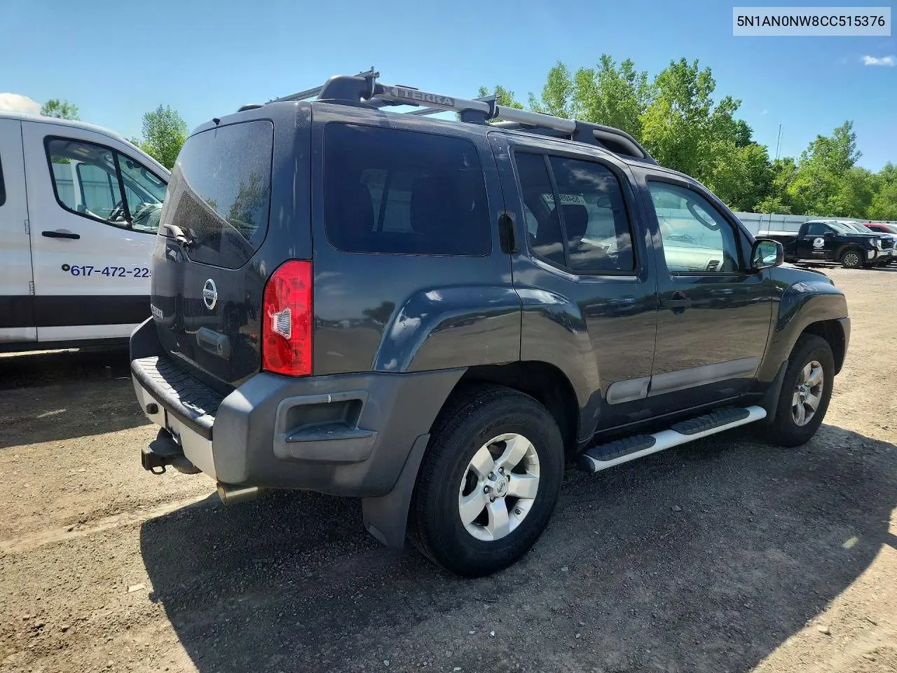 2012 Nissan Xterra X VIN: 5N1AN0NW8CC515376 Lot: 55409306
