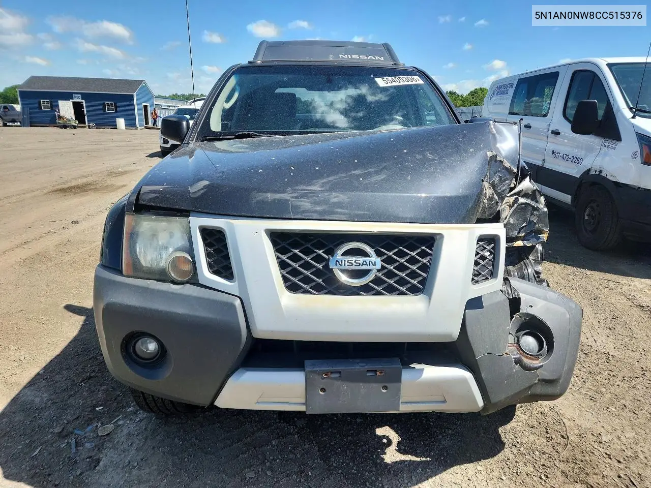 2012 Nissan Xterra X VIN: 5N1AN0NW8CC515376 Lot: 55409306