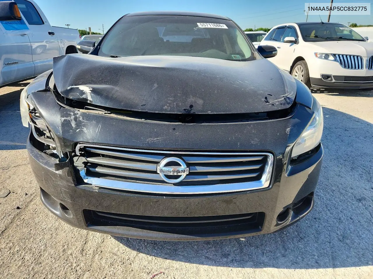 2012 Nissan Maxima 3.5 S VIN: 1N4AA5AP5CC832775 Lot: 55711686