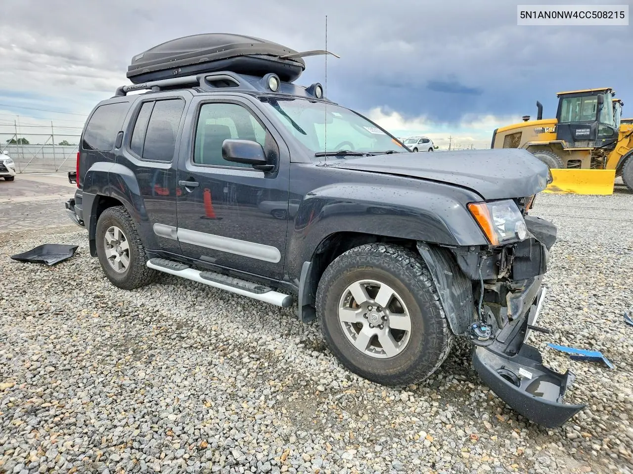 2012 Nissan Xterra X VIN: 5N1AN0NW4CC508215 Lot: 55826036