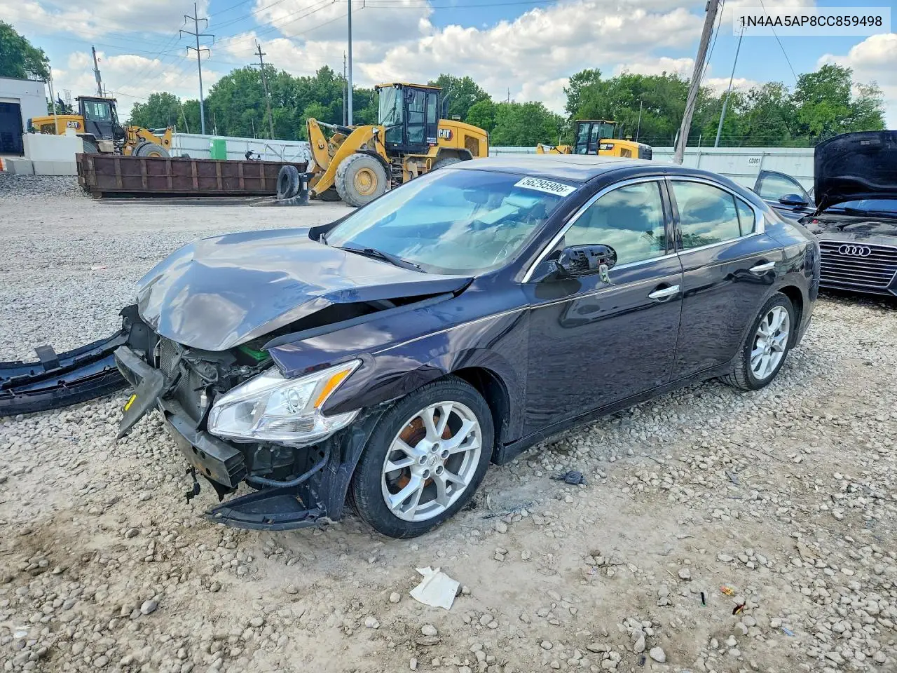 2012 Nissan Maxima 3.5 S VIN: 1N4AA5AP8CC859498 Lot: 56295986