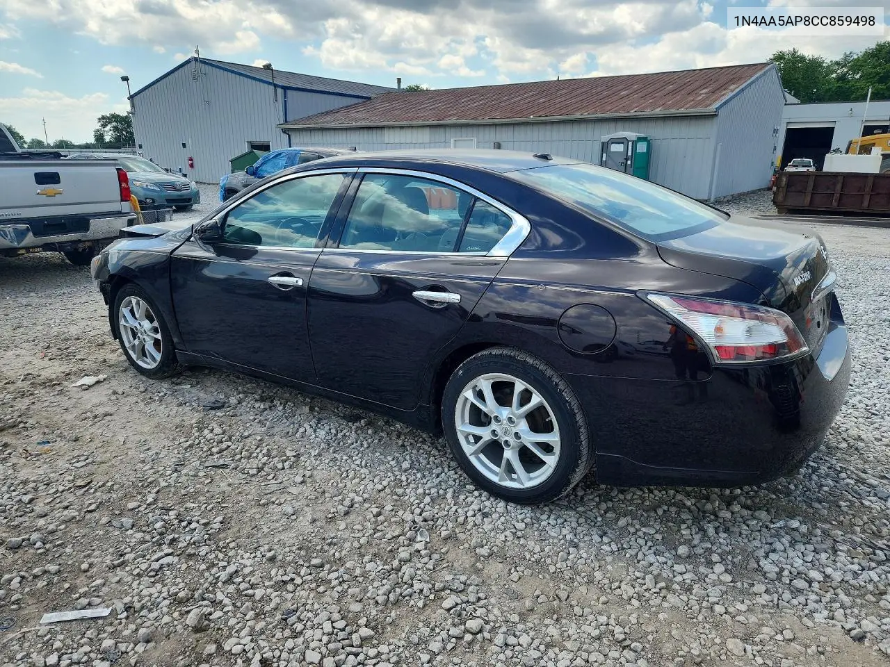 2012 Nissan Maxima 3.5 S VIN: 1N4AA5AP8CC859498 Lot: 56295986
