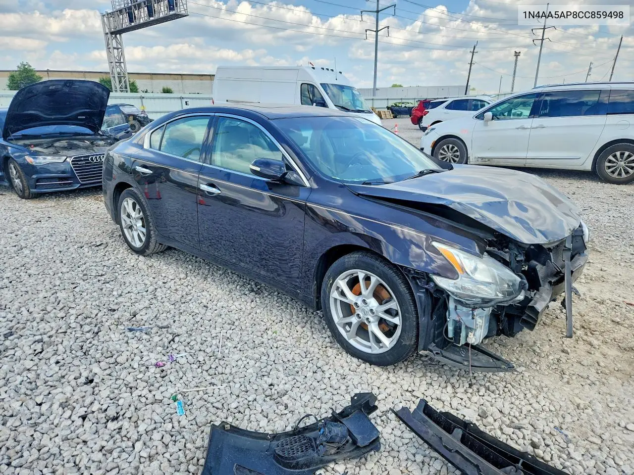 2012 Nissan Maxima 3.5 S VIN: 1N4AA5AP8CC859498 Lot: 56295986