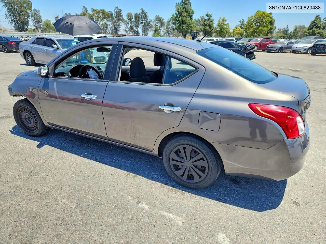 2012 Nissan Versa 1.6 S VIN: 3N1CN7AP1CL820438 Lot: 56987066