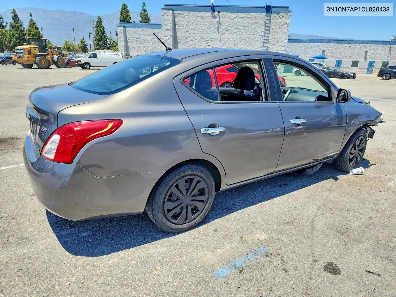 2012 Nissan Versa 1.6 S VIN: 3N1CN7AP1CL820438 Lot: 56987066