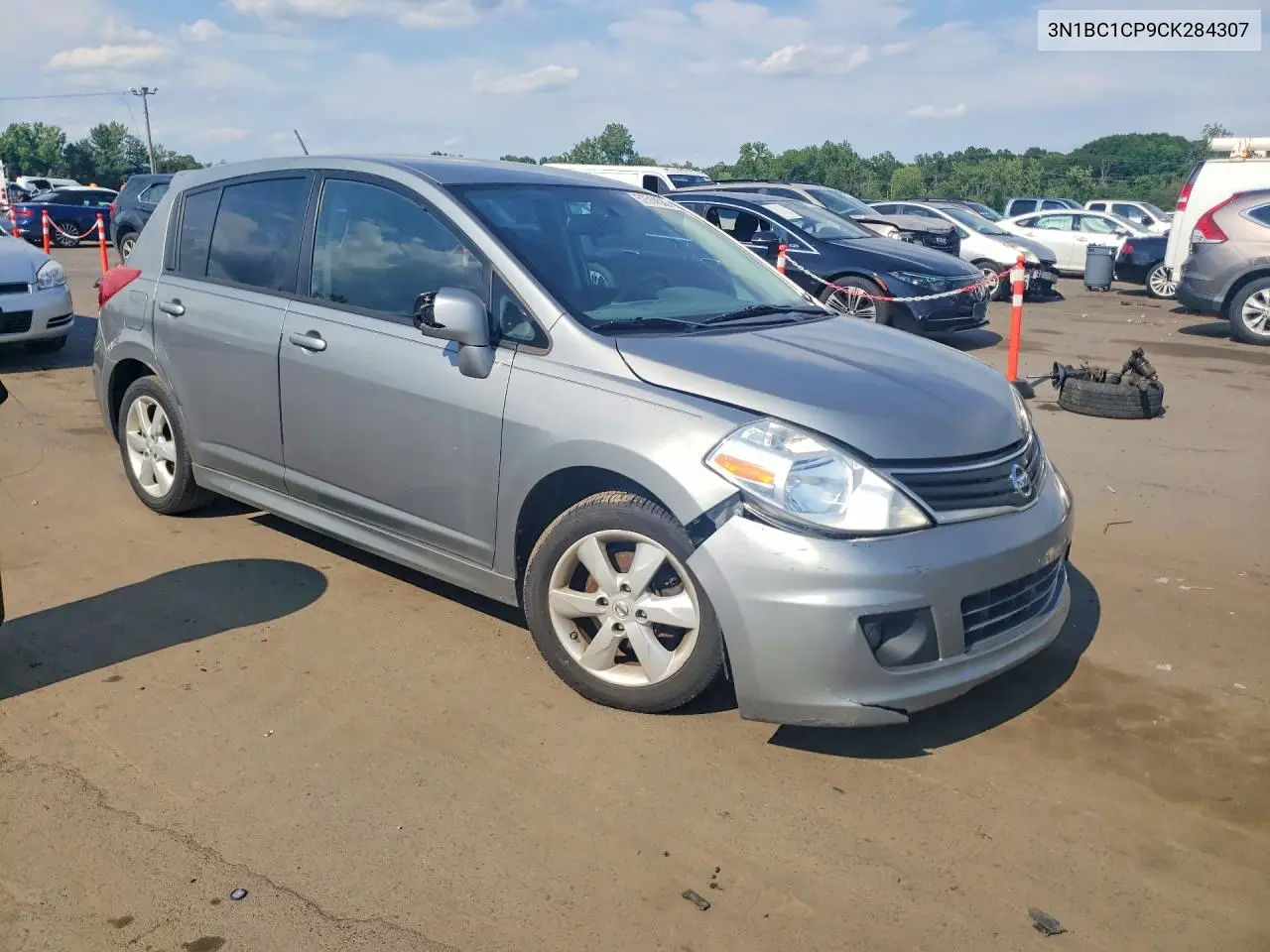 2012 Nissan Versa 1.8 S VIN: 3N1BC1CP9CK284307 Lot: 57514536