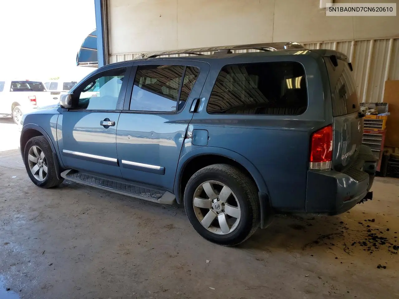 2012 Nissan Armada Sv VIN: 5N1BA0ND7CN620610 Lot: 57911416