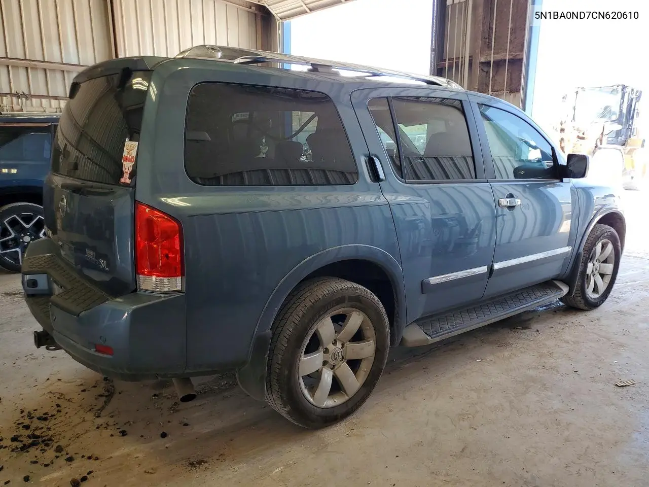 2012 Nissan Armada Sv VIN: 5N1BA0ND7CN620610 Lot: 57911416