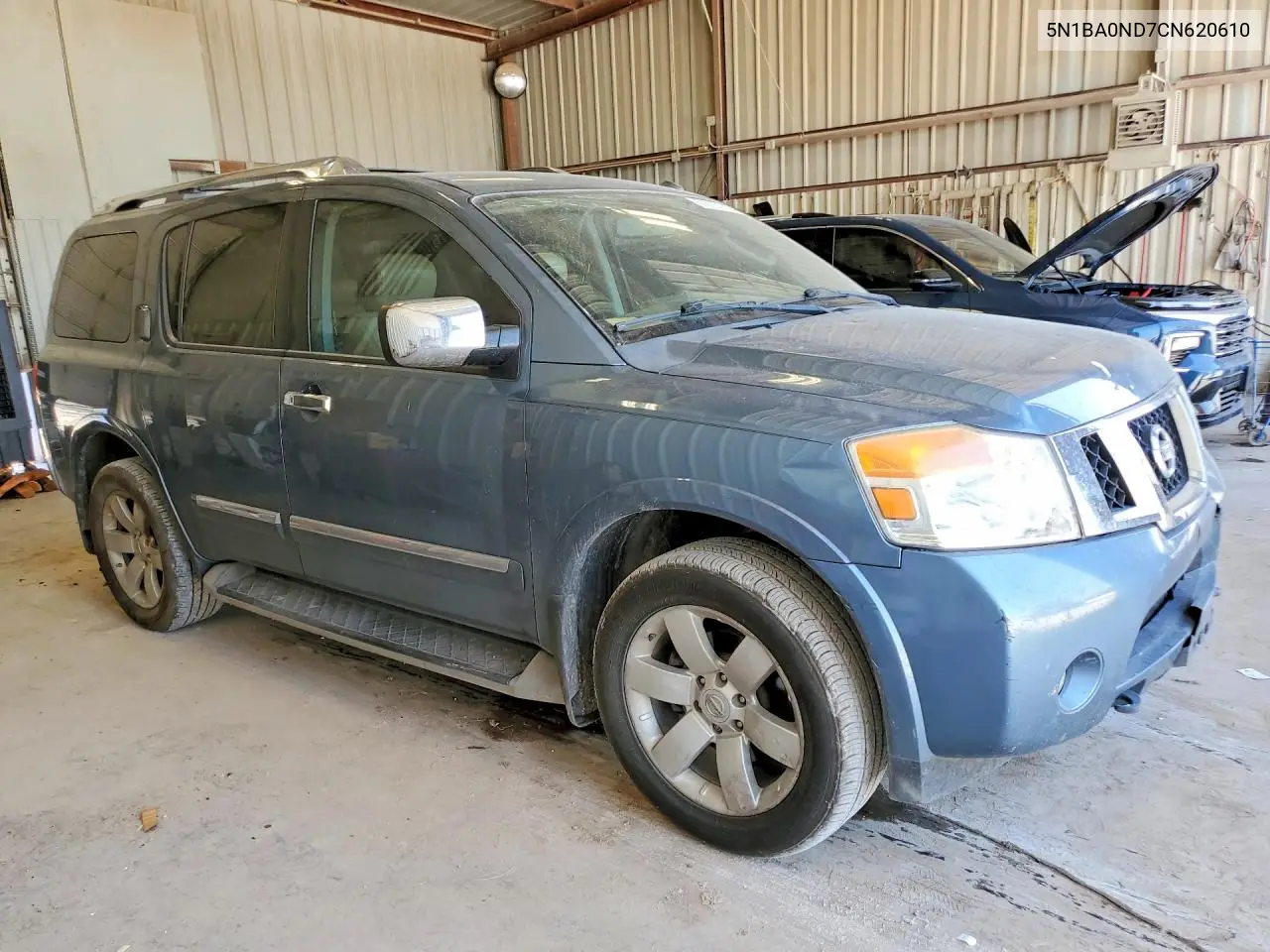 2012 Nissan Armada Sv VIN: 5N1BA0ND7CN620610 Lot: 57911416