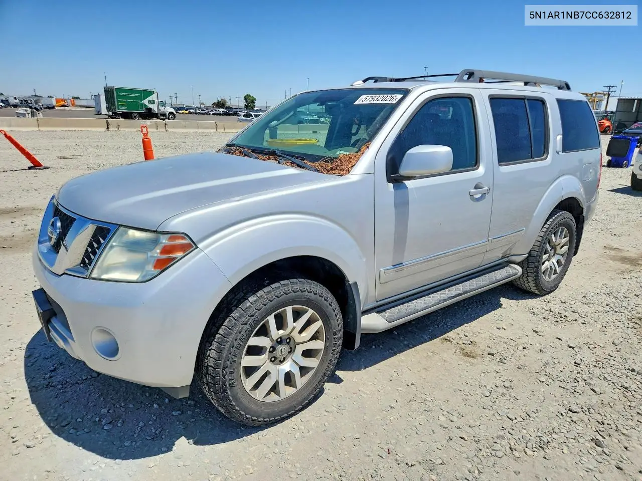 2012 Nissan Pathfinder S VIN: 5N1AR1NB7CC632812 Lot: 57932026