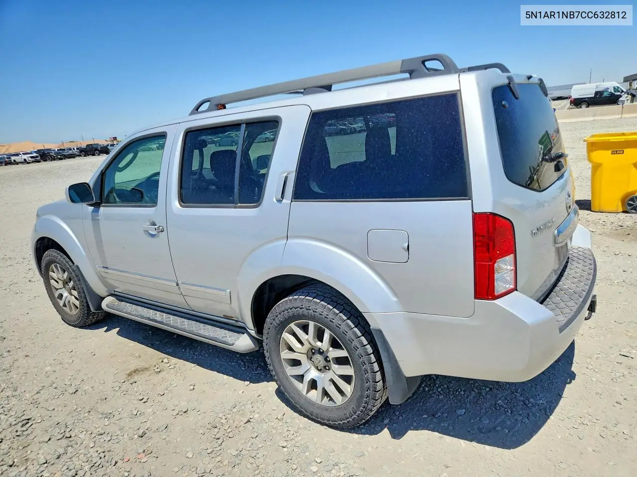 2012 Nissan Pathfinder S VIN: 5N1AR1NB7CC632812 Lot: 57932026
