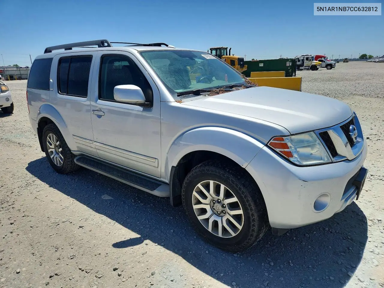 2012 Nissan Pathfinder S VIN: 5N1AR1NB7CC632812 Lot: 57932026