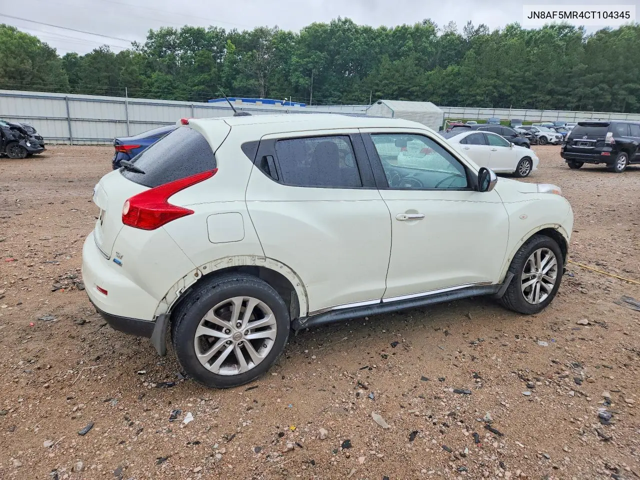 2012 Nissan Juke S VIN: JN8AF5MR4CT104345 Lot: 58030776