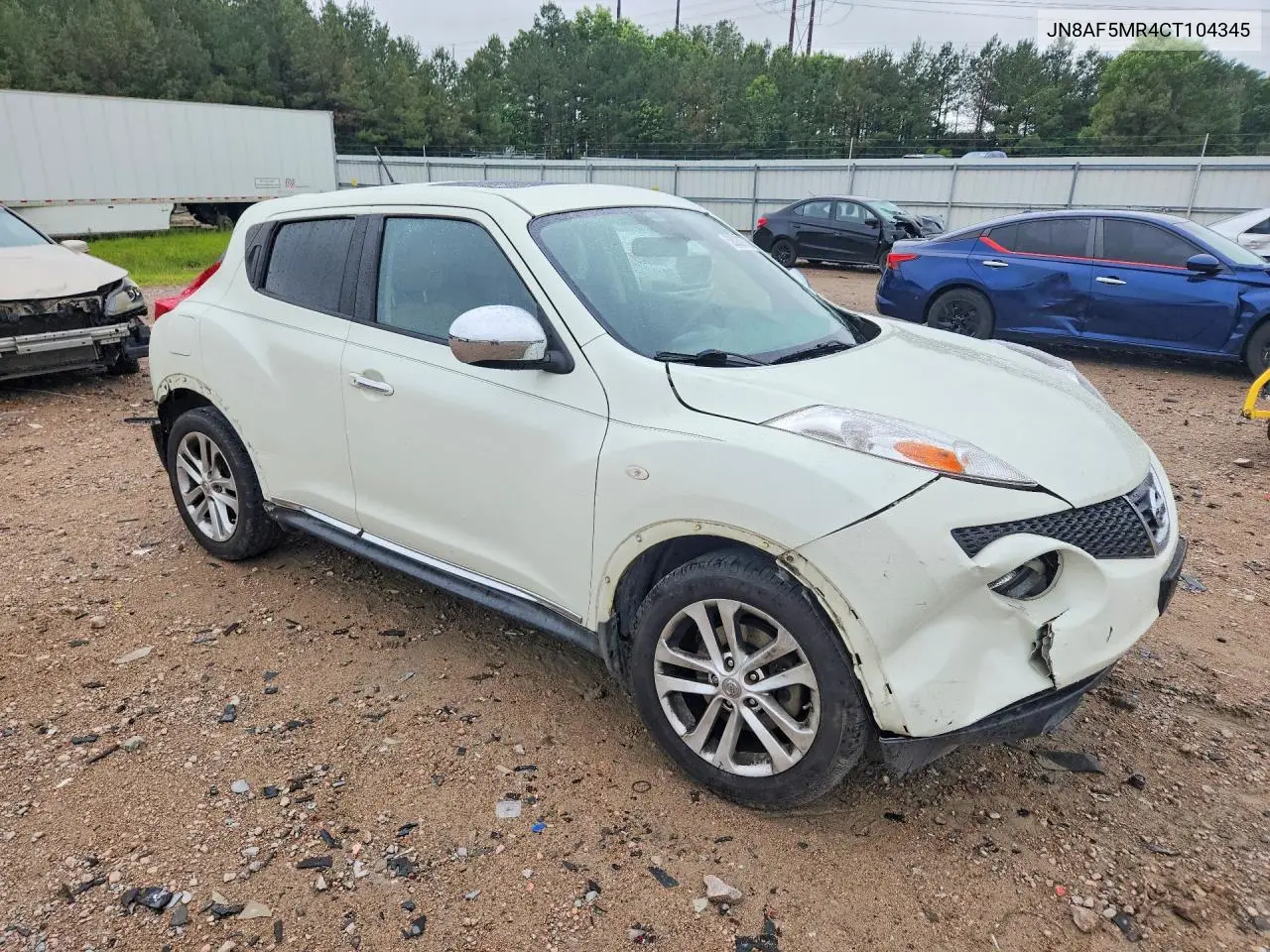 2012 Nissan Juke S VIN: JN8AF5MR4CT104345 Lot: 58030776