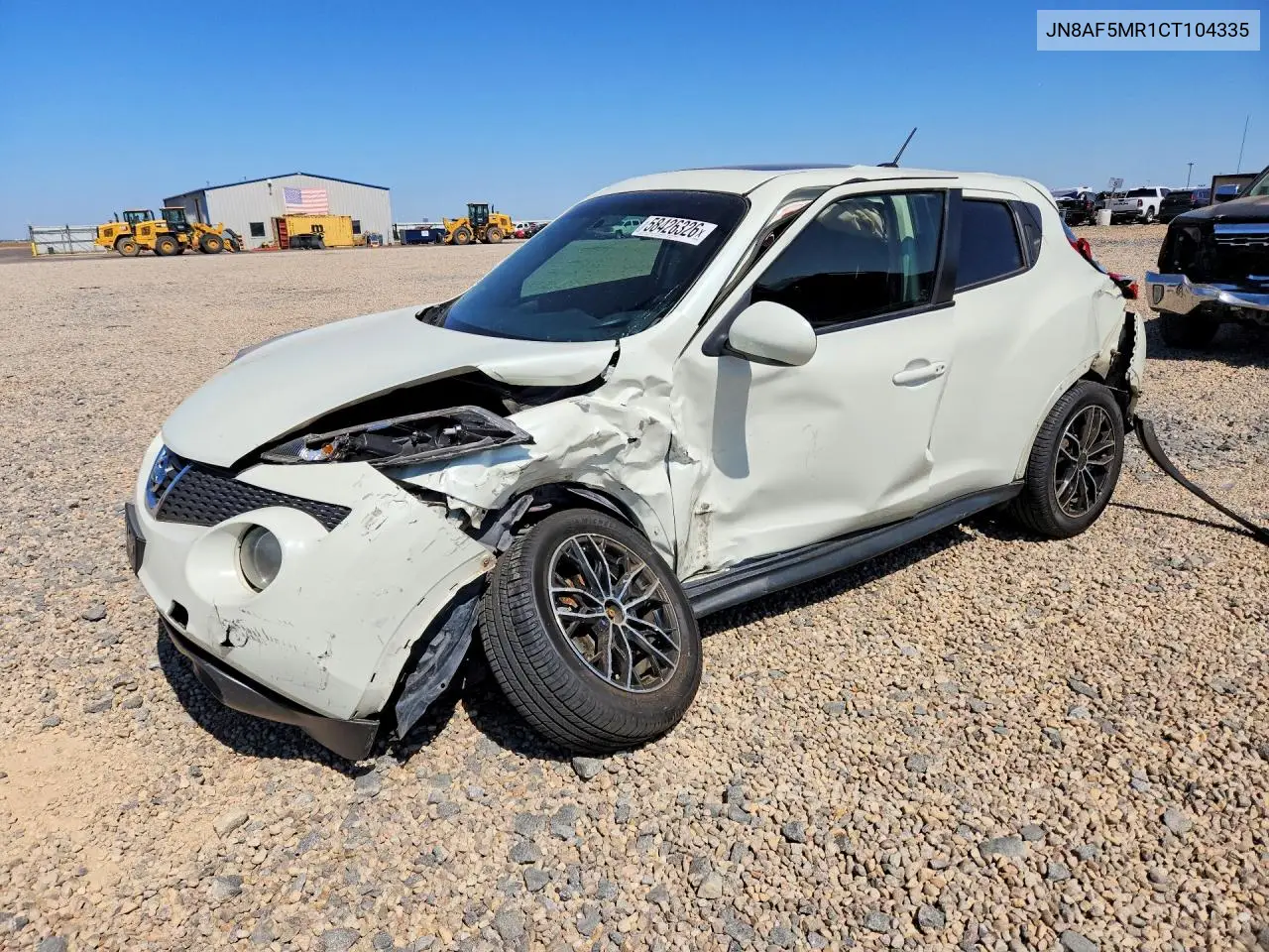 2012 Nissan Juke S VIN: JN8AF5MR1CT104335 Lot: 58426326