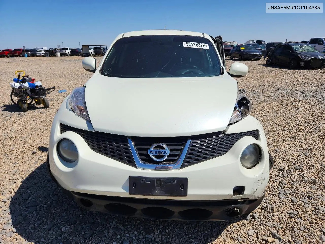 2012 Nissan Juke S VIN: JN8AF5MR1CT104335 Lot: 58426326