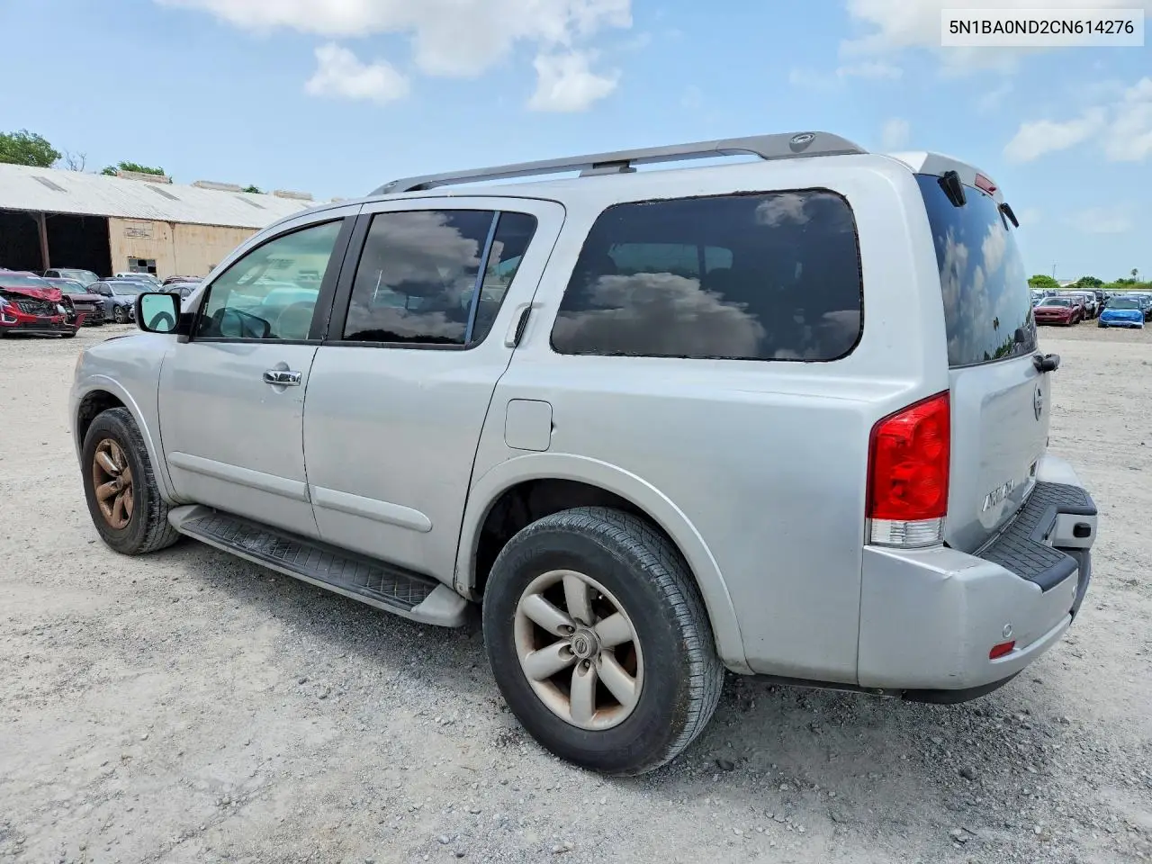 2012 Nissan Armada Sv VIN: 5N1BA0ND2CN614276 Lot: 58763526