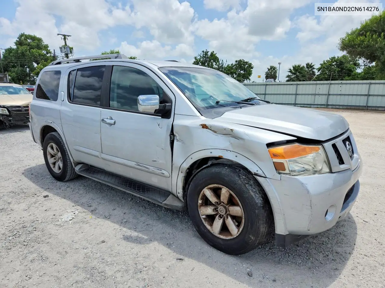 2012 Nissan Armada Sv VIN: 5N1BA0ND2CN614276 Lot: 58763526
