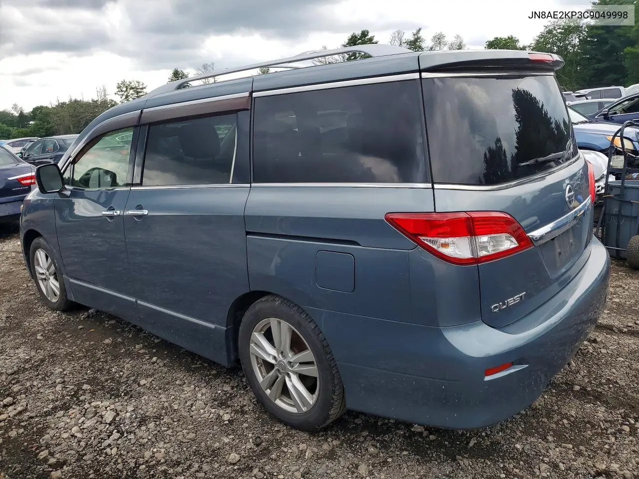 2012 Nissan Quest Sl VIN: JN8AE2KP3C9049998 Lot: 59670166