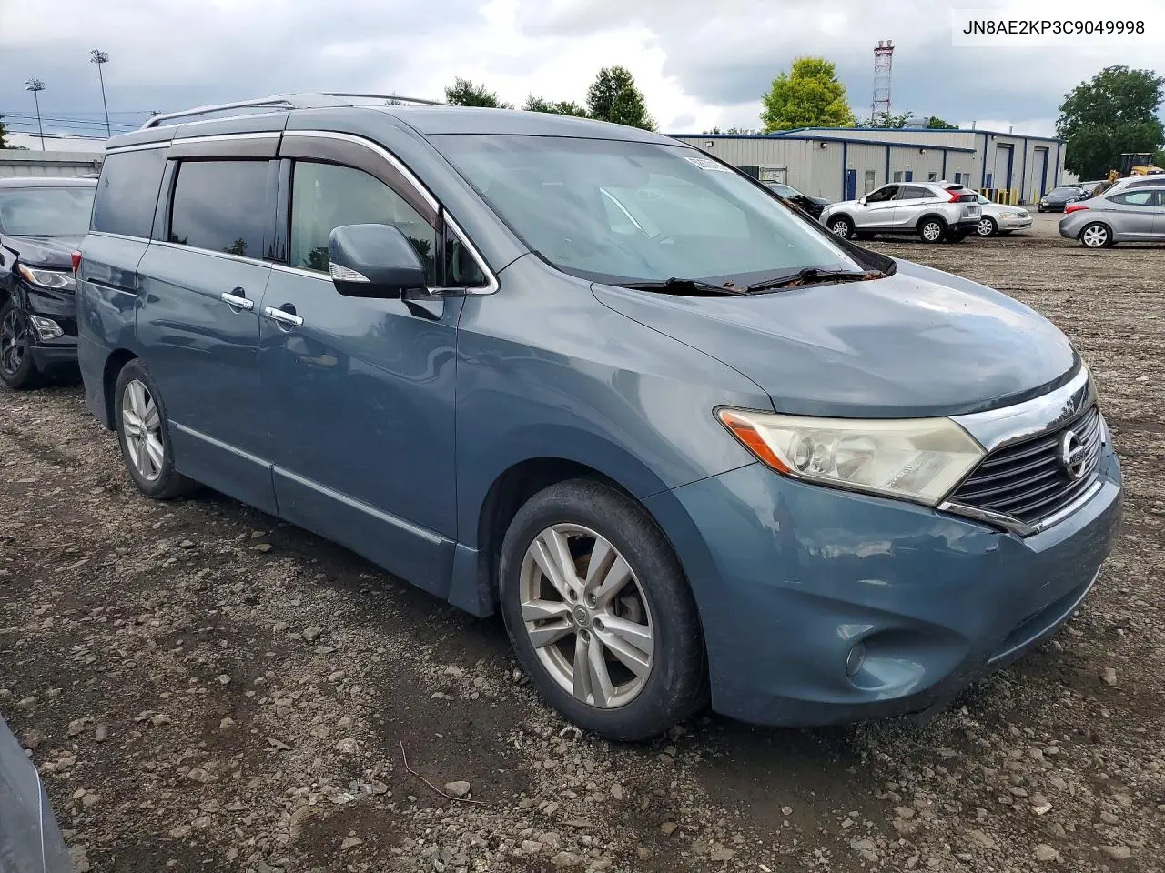 2012 Nissan Quest Sl VIN: JN8AE2KP3C9049998 Lot: 59670166