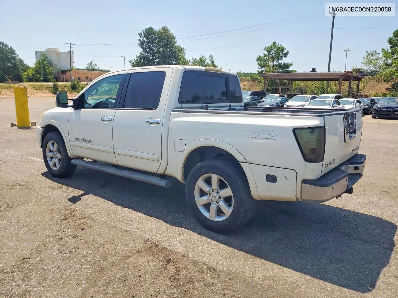 2012 Nissan Titan Sv VIN: 1N6BA0EC0CN320058 Lot: 59833436