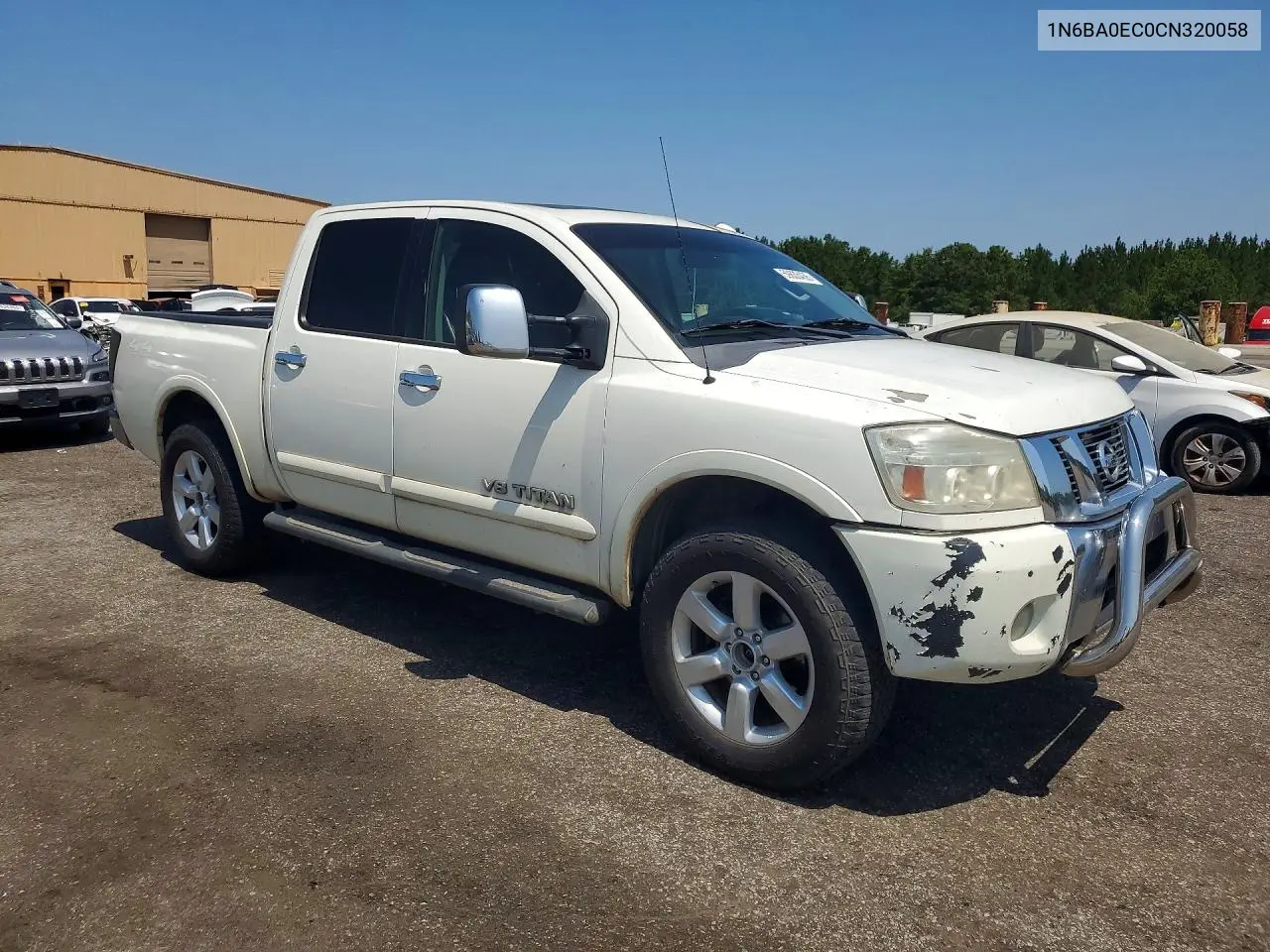 2012 Nissan Titan Sv VIN: 1N6BA0EC0CN320058 Lot: 59833436