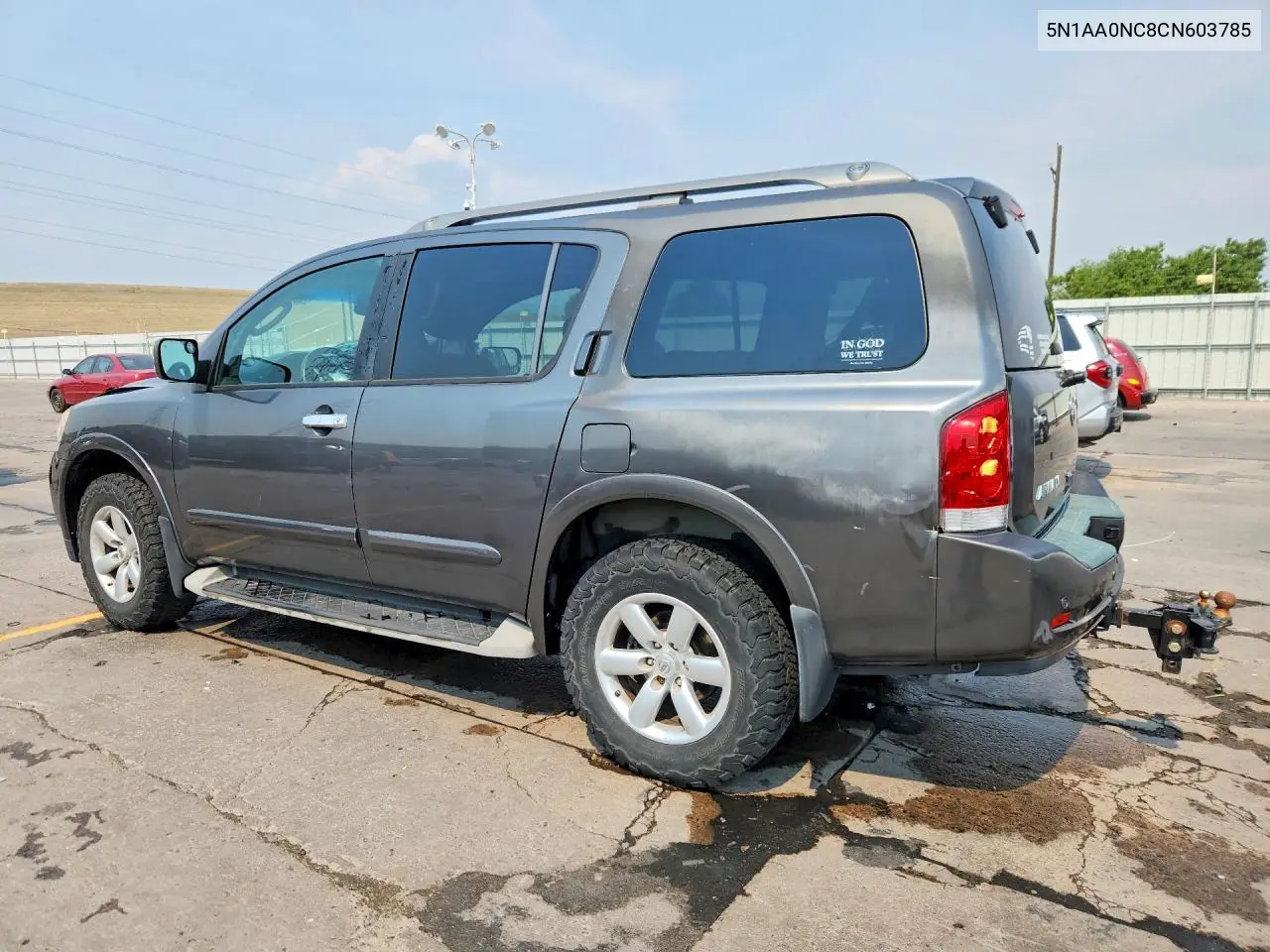 2012 Nissan Armada Sv VIN: 5N1AA0NC8CN603785 Lot: 59833486