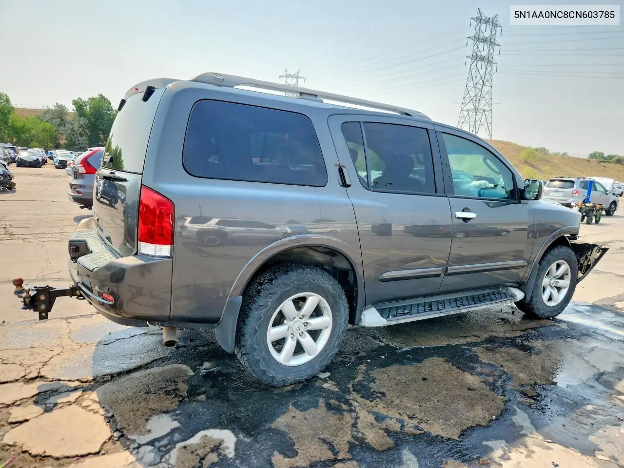 2012 Nissan Armada Sv VIN: 5N1AA0NC8CN603785 Lot: 59833486
