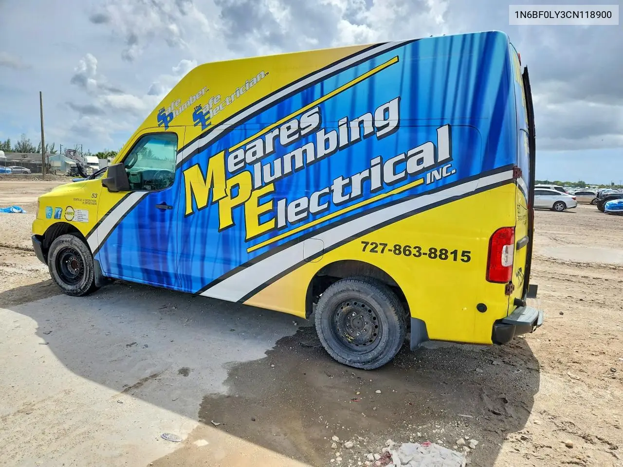 1N6BF0LY3CN118900 2012 Nissan Nv 2500