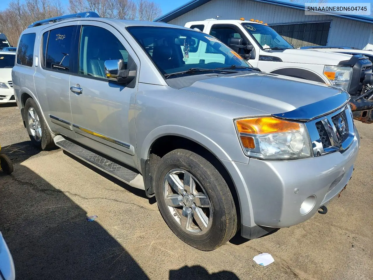 2013 Nissan Armada Platinum VIN: 5N1AA0NE8DN604745 Lot: 46882646