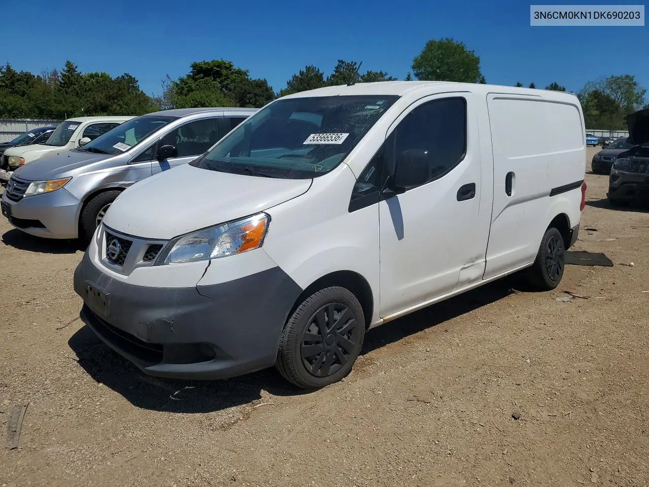 2013 Nissan Nv200 S VIN: 3N6CM0KN1DK690203 Lot: 53566536