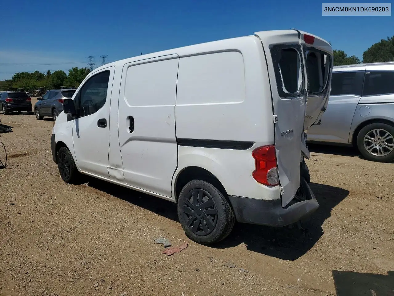2013 Nissan Nv200 S VIN: 3N6CM0KN1DK690203 Lot: 53566536