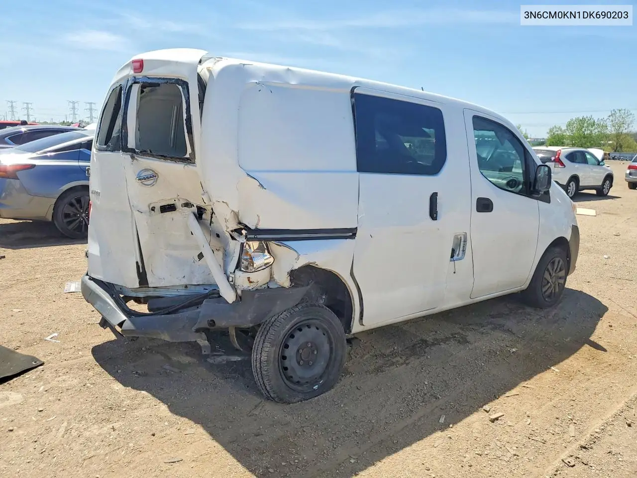 2013 Nissan Nv200 S VIN: 3N6CM0KN1DK690203 Lot: 53566536