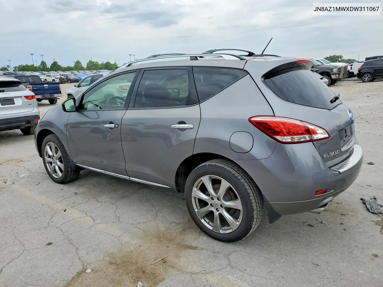 2013 Nissan Murano S VIN: JN8AZ1MWXDW311067 Lot: 55002556